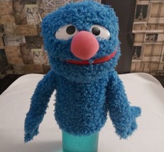 Sesame Street GUND Grover Hand Puppet  10” Blue Shaggy Puppet Muppet Plush - £31.26 GBP