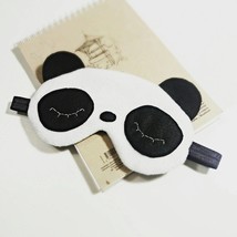 Panda eye sleep mask, Cute kawaii soft eye pillow, Gift for kids, Panda lover - £25.27 GBP