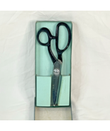 Vintage Zig Zag Pinking Shears Scissors 7&quot; Black Handle Japan In Box Sewing - $224.45 MXN