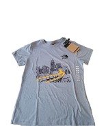 The North Face Womens City Tee Shirt Boston Size Medium Gray New Slim Fi... - $21.00