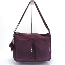 Kipling Sidney Crossbody Shoulder Bag HB7685 Polyamide Dark Plum Tonal $... - £52.79 GBP