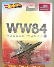 2020 Hot Wheels Premium Replica Entertainment Dc WW84 Wonder Woman Jet Drk Gray - £10.15 GBP