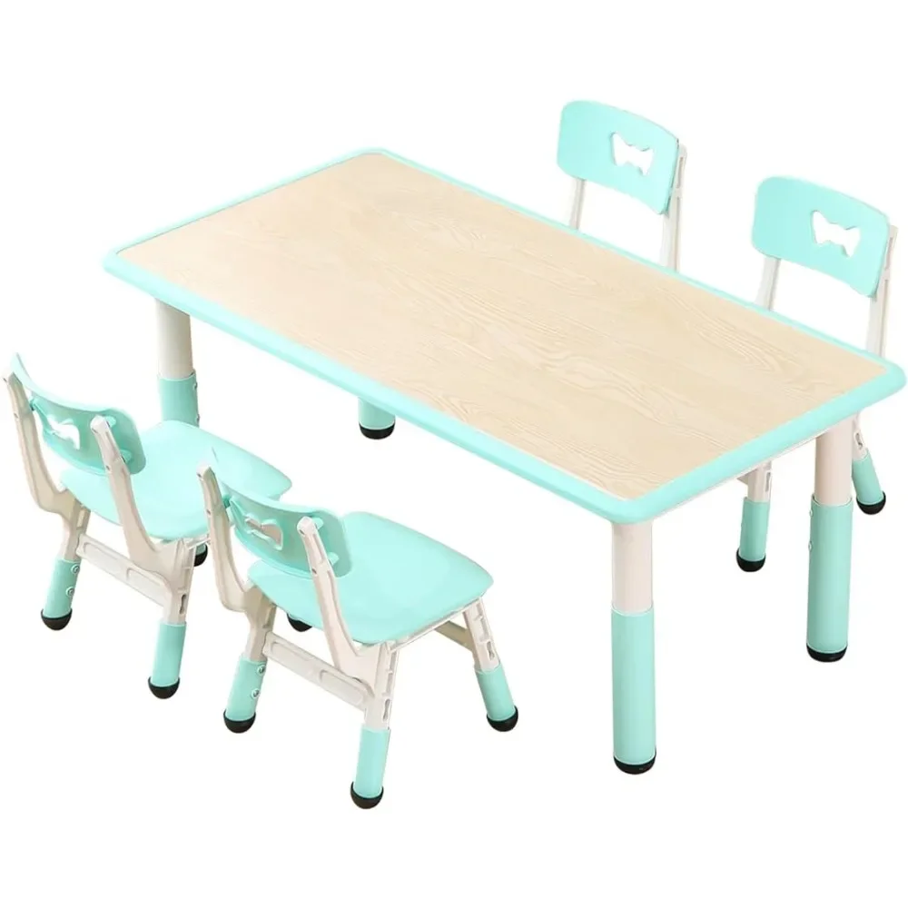Kids Desk and Chair Set Children&#39;s Table With Chair Furniture for Children - $201.80