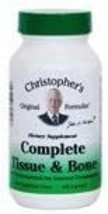 Dr. Christopher&#39;s Complete Tissue and Bone Formula 100 VegCap, Pack of 2 - £35.83 GBP