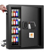 71 Keys Fireproof Key Lock Box, Anti-Theft Key Box Wall Mount with Adjus... - $7,412.10 MXN