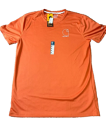 Carhartt Men&#39;s Medium Orange Force Sun Defender Short SLeeve T-Shirt Pul... - $25.45 CAD