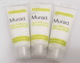 3X Murad Age Diffusing Firming Mask Resurgence, Erase Lines and Wrinkles 0.33 oz - £7.51 GBP