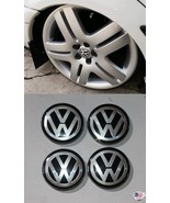 VW Volkswagen 56mm Wheel Center Hub Cap MK4 Golf Jetta Beetle Passat TDI... - $680.34 MXN