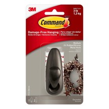 3M Command™ FC12-ORB Forever Classic Medium Metal Hook, Oil Rubbed Bronze - $221.66 MXN