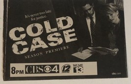 Cold Case Tv Guide Print Ad  TPA7 - £4.64 GBP