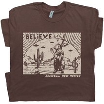 Jackalope T Shirt UFO Cool Graphic Southwest Jack Rabbit Roswell New Mex... - £15.74 GBP