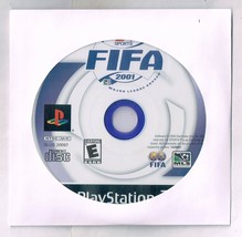 EA Sports FIFA 2001 PS2 Game PlayStation 2 Disc Only - £7.62 GBP
