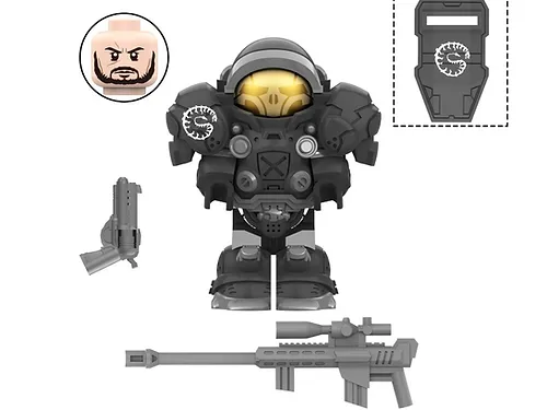 James Raynor Warhammer 40k game Minifigure - $8.82 CAD