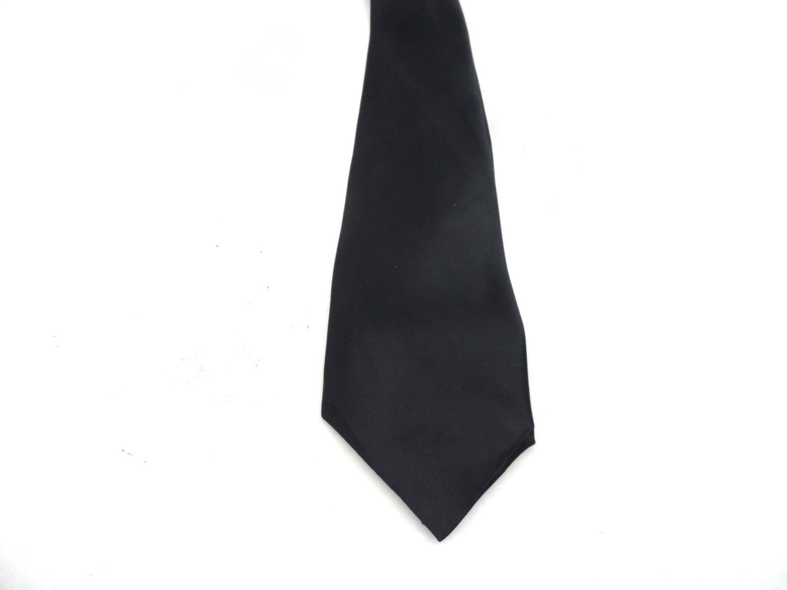 Men&#39;s Hand Made Neck Tie Black - $3.55