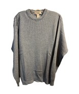 Tricots St. Raphael Vintage Men’s M Blue Long Sleeve Merino Wool Blend S... - $39.60