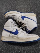 Vintage Nike Air Force 1 Shoe Men 10 Royal Blue Y2K 630034 - 146 - £36.98 GBP