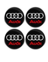 4Pcs Car Wheel Center Hub Caps Sticker Cover Accessories For Audi A3 A4 ... - $24.99