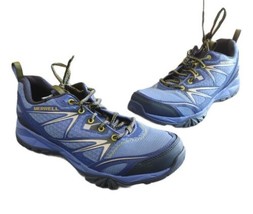 Merrell Women&#39;s Capra Bolt Purple Hiking 8.5 Shoe Outdoor Trail Sneaker - £22.41 GBP