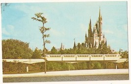 Vintage WALT DISNEY WORLD Postcard Monorail 3x5 01110242 dp 87164 Unused - $5.79