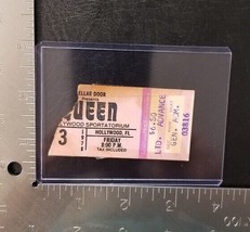 Queen - Vintage November 03, 1978 Hollywood, Florida Concert Ticket Stub - £49.54 GBP
