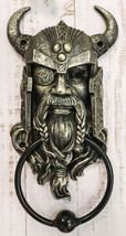 Ruler of Asgard Warrior Raven God Odin The Alfather Decorative Door Knocker - £31.26 GBP