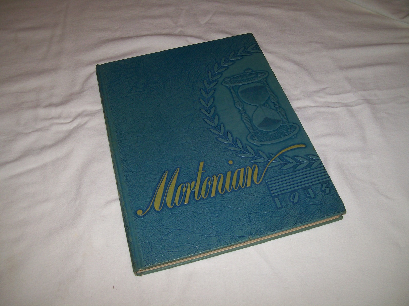 1945 Mortonian - 1945 Morton High School Yearbook - Cicero IL Illinois - $39.99