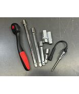8pcs Auto Tune Up 16mm 21mm Spark Plug Sockets, 1/2” Dr. Ratchet &amp; Exten... - $32.99