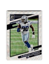 2021 Optic Football #24 DeMarcus Lawrence /299 Silver Wave Dallas Cowboys - £1.56 GBP