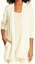 Eileen Fisher Silk/Organic Cotton Cardigan Size- M Ivory - £95.90 GBP
