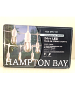 Hampton Bay Indoor/Outdoor 12-Shatter Resist Filament Bulb White String ... - $586.09 MXN