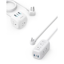 Anker 321 Power Strip with 3 Outlets and USB C Charging and Anker 20W USB C Powe - £53.88 GBP