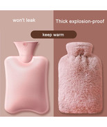 1000ml Plush Hot Water Bag – Explosion Proof, Heat Resistant, Winter War... - $561.45 MXN