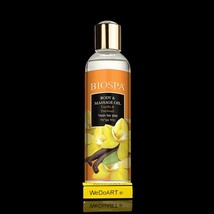 BIOSPA Body &amp; Massage Oil –Vanilla &amp; Patchouli  250 ml - £23.45 GBP
