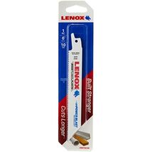 LENOX Tools Bi-Metal Reciprocating Saw Blade, 6-inch, 10 TPI (20561S610R) , - $7.95