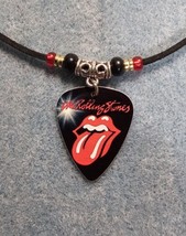 Rolling Stones Aluminum Guitar Pick Necklace - £9.79 GBP