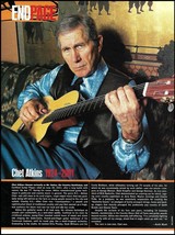 Chet Atkins 1924-2001 original full page obituary death notice article p... - £3.01 GBP