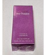 Clinique My Happy COCOA &amp; CASHMERE Eau De Parfum 100 ml/3.4 oz. New Sealed - $111.13 CAD