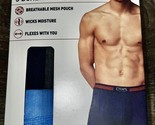 Chaps ~ 3-Pair Mens Boxer Briefs Underwear Cotton Blend Breathable ~ XL - $22.02