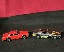 Hot Wheels Fire Chief 1977 and Ford Torino 1974 Hong Kong lot of 2 - £19.31 GBP