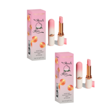 Peach Moisturizing Lip Gloss/Balm - Long Lasting, Sweet Pink Color, Hydrating, A - £12.43 GBP