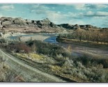 Little Missouri River in Badlands ND UNP Northern Pacific Chrome Postcar... - £2.33 GBP