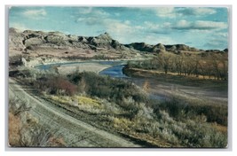 Little Missouri River in Badlands ND UNP Northern Pacific Chrome Postcard Z3 - £2.33 GBP