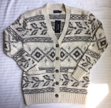 Polo RALPH LAUREN Wool CARDIGAN Size: XS (EXTRA SMALL) New SHIP FREE Swe... - £154.08 GBP