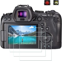 Screen Protector Fit for Camera Canon EOS R6 R7 3packs 0.3mm 9H hardne - £19.51 GBP