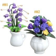 AirAds Dollhouse 1:12 scale Miniatures Flowers Plant vases; price each - £8.32 GBP