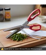 Shredding Scissors, 5‑Blade Manual Paper Shredder for Documents, Stainle... - $315.55 MXN