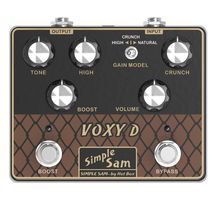 Simple Sam Voxy D Analog VOX Tones Guitar FX Pedal True Bypass Astounding Tone - £65.63 GBP