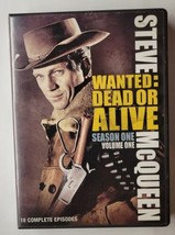 Wanted: Dead or Alive - Season 1, Vol. 1 (DVD, 2010, 2-Disc Set) Steve McQueen - £4.68 GBP