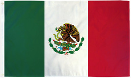Mexico Flag 2x3 Mex Mexican Flag Mexico House Flag Flag of Mexico 2&#39; x 3&#39; 100D - £15.12 GBP