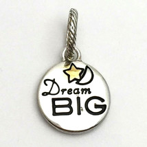 Brighton Dream Big Charm, Silver Finish w/ Gold, JC1100, New - £9.85 GBP